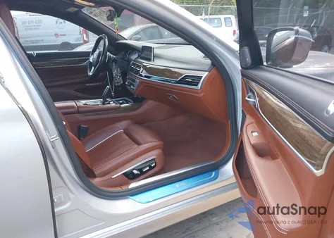 2017 BMW 740I from USA, damaged, VIN WBA7E2C50HG739999